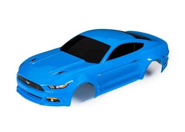 Ford Mustang Body, Grabber Blue 1