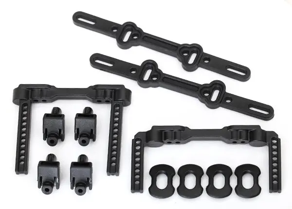 Front & Rear Body Mount Posts & Slider Set 1