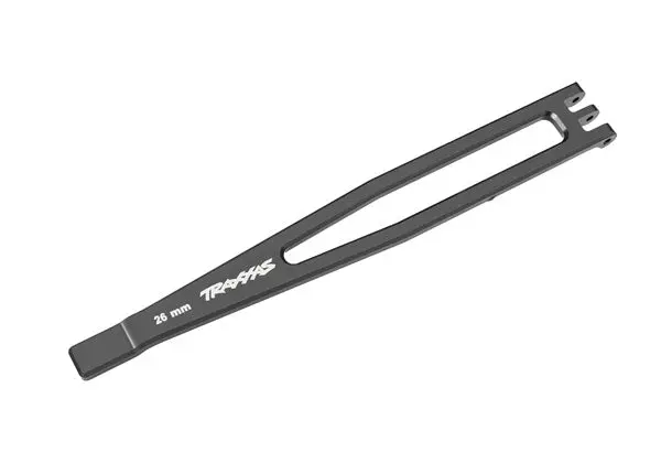 Aluminum Battery Hold-Down, Gray 1