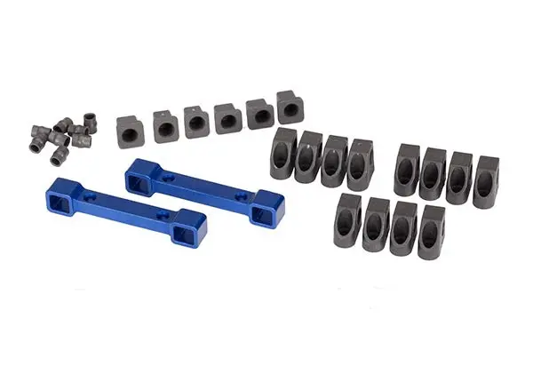 Aluminum Suspension Arm Mounts, Blue 1