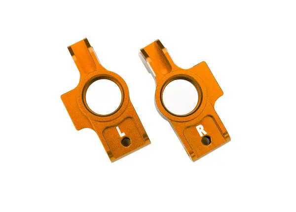 Aluminum Stub Axle Carriers, Orange 1