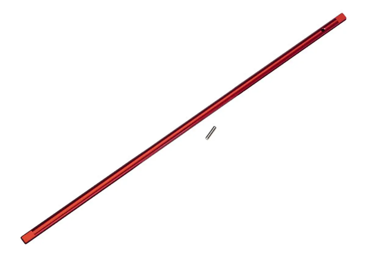 Aluminum Center Driveshaft, Red 1