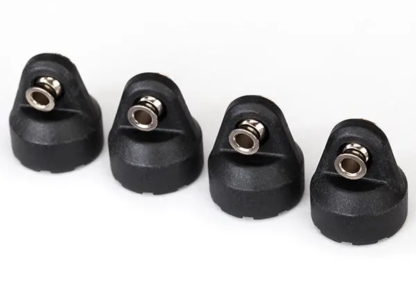 Shock Caps, Assembled, Black 1