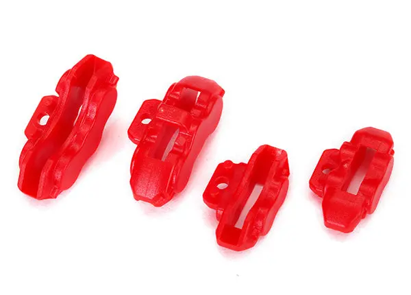 Front & Rear Brake Calipers, Red 1