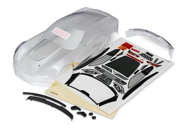 Chevy Corvette Z06 Body, Clear 1