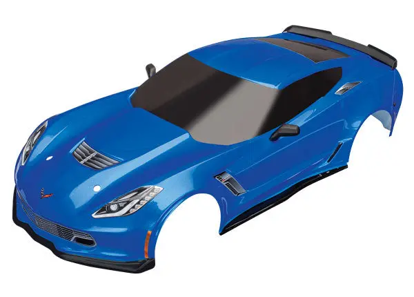 Chevy Corvette Z06 Body, Blue, Complete 1