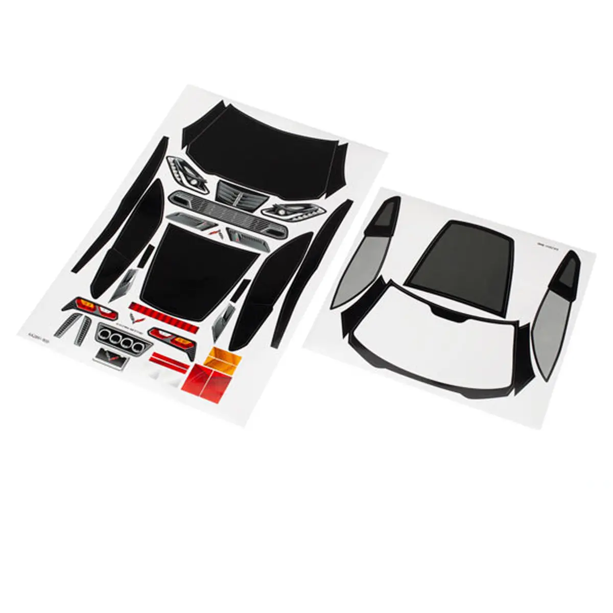 Chevrolet Corvette Z06 Decal Sheets 1