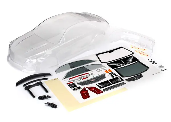 Cadillac Cts-V Body, Clear, Mounting Hardware 1