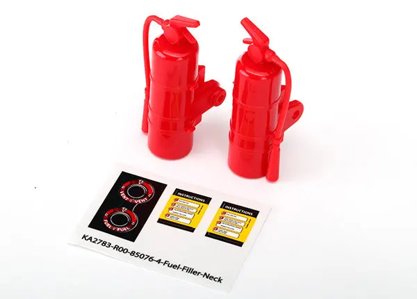 Fire Extinguishers, Plastic, Replica, Red, Udr 1