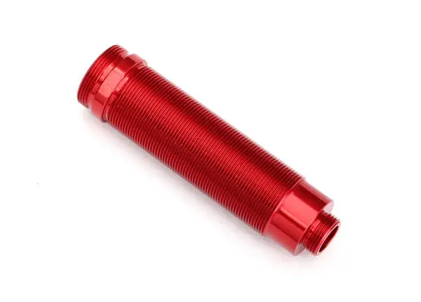 Aluminum Gtr Shock Body, 64Mm, Threaded, Red 1
