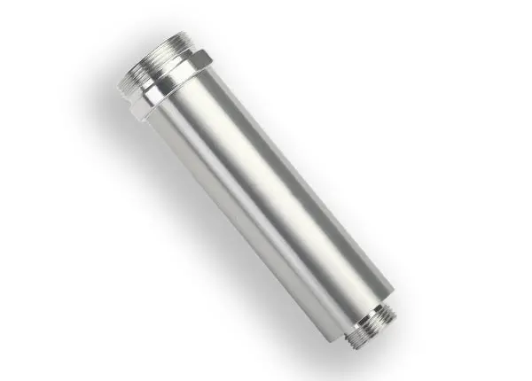 Front Gtr Shock Body, 64Mm, Non-Threaded, Silver 1