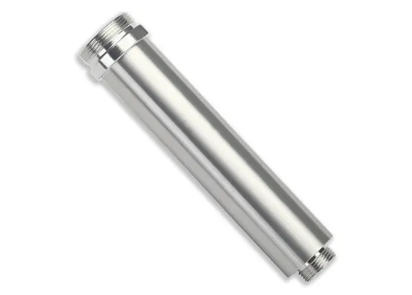 Rear Aluminum Gtr Shock Body, 77Mm, Non-Threaded, Silver 1