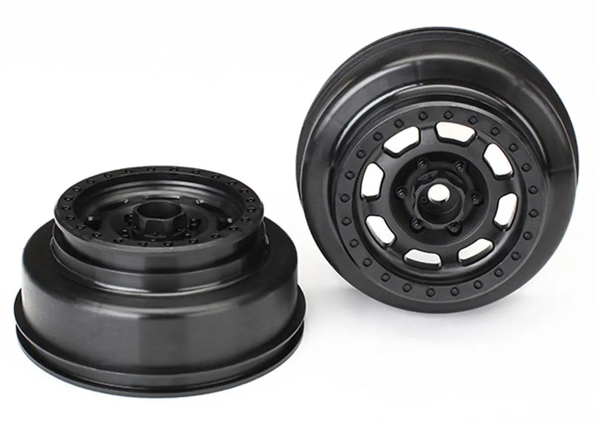Desert Racer Wheels, Black, Udr 1