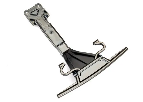 Front Skidplate, Plastic, Satin- Black Chrome Plated, Udr 1