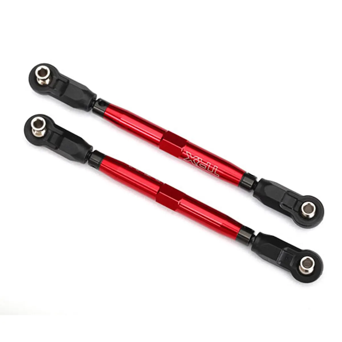 Front Aluminum Toe Links, Red 1