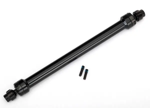 Center Rear Aluminum Driveshaft, Black 1