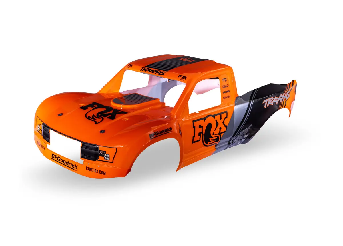 Unlimited Desert Racer Body, Fox/Orange 1