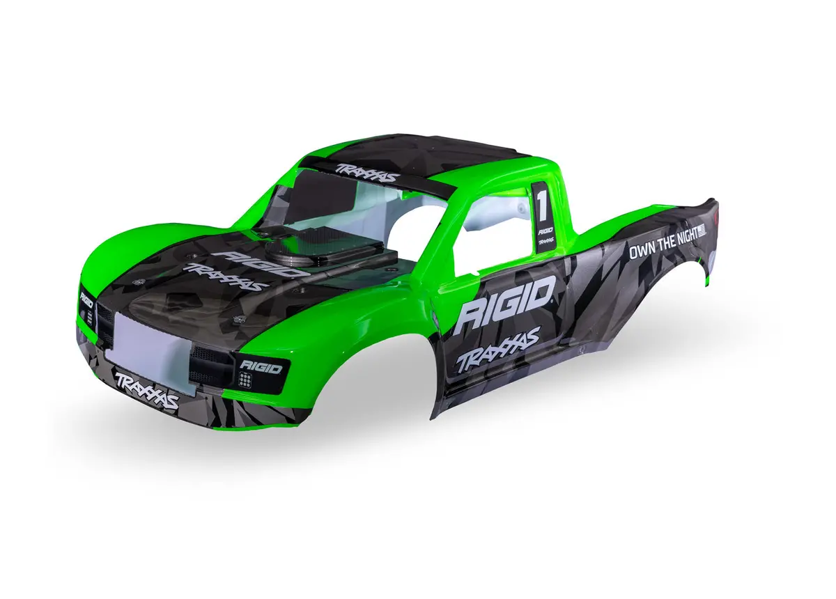 Unlimited Desert Racer Body, Rigid/Green 1