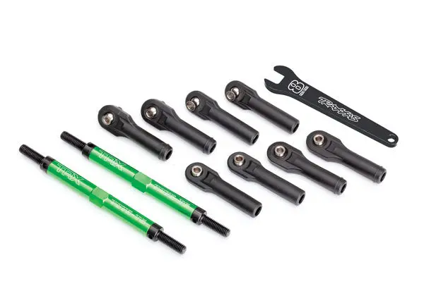 Toe Links, Aluminum, 5.0Mm, Green 1