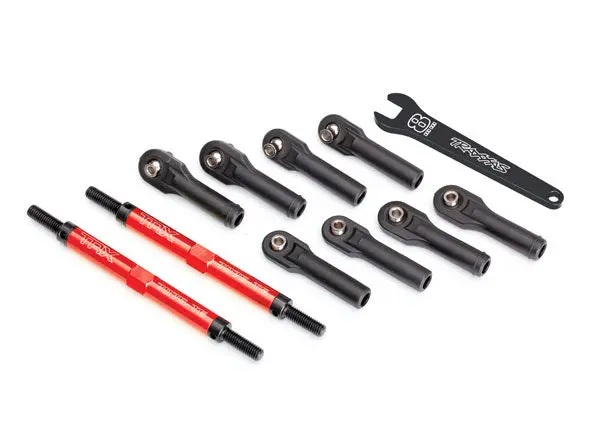 Toe Links, Aluminum, 5.0Mm, Red 1