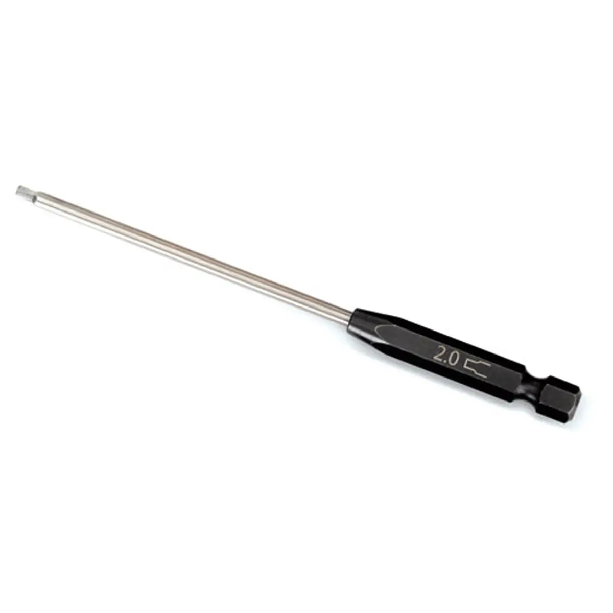 Speed Bit 1/4" Hex Driver, Straight, 2.0Mm 1