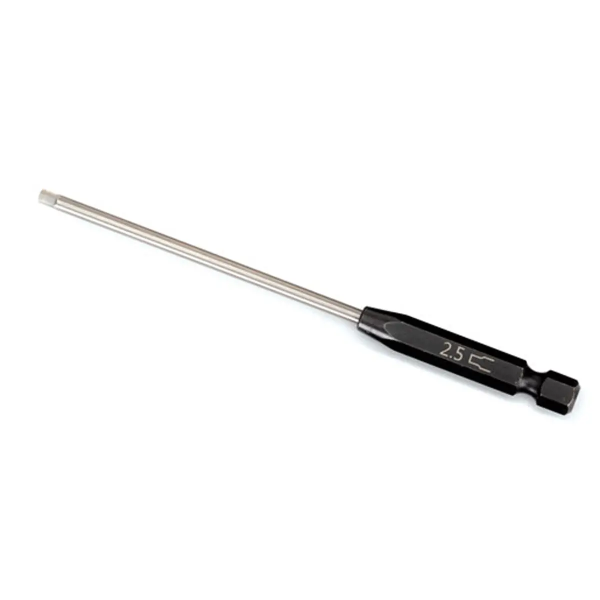 Speed Bit 1/4" Hex Driver, Straight, 2.5Mm 1