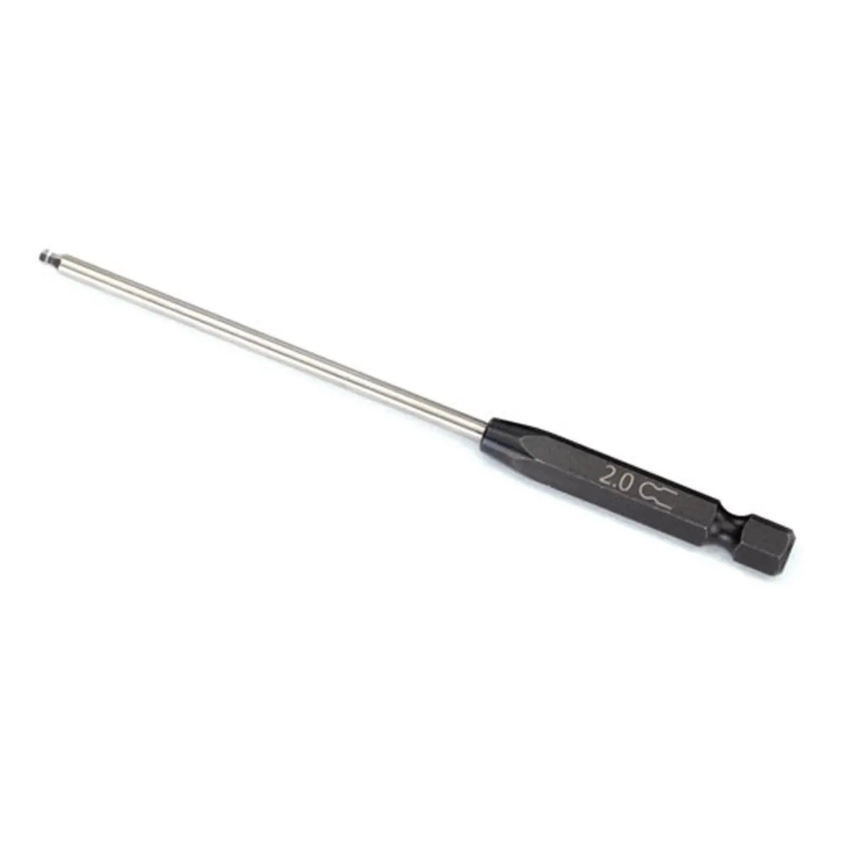 Speed Bit 1/4" Hex Driver, Ball End, 2.0Mm 1