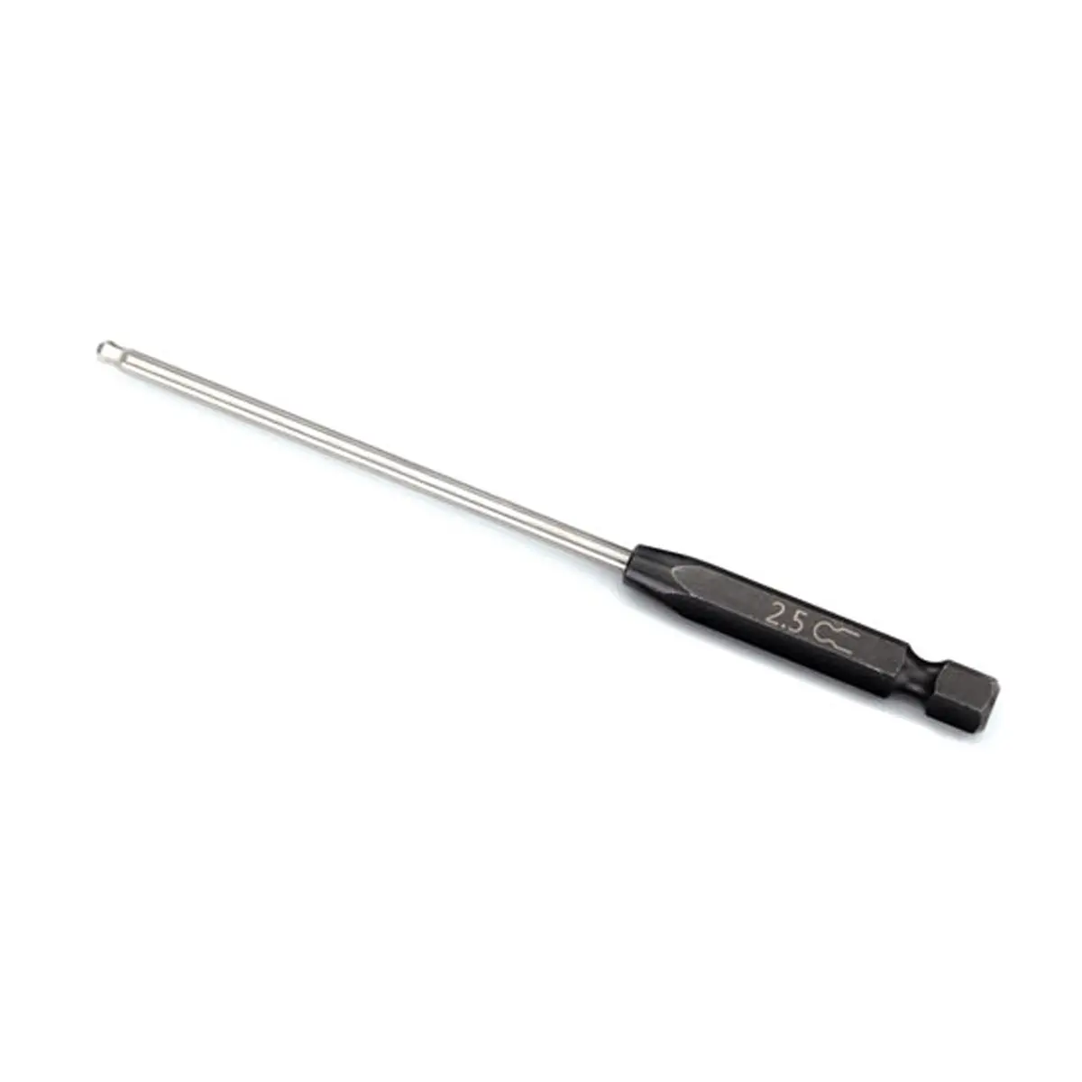Speed Bit 1/4" Hex Driver, Ball End, 2.5Mm 1