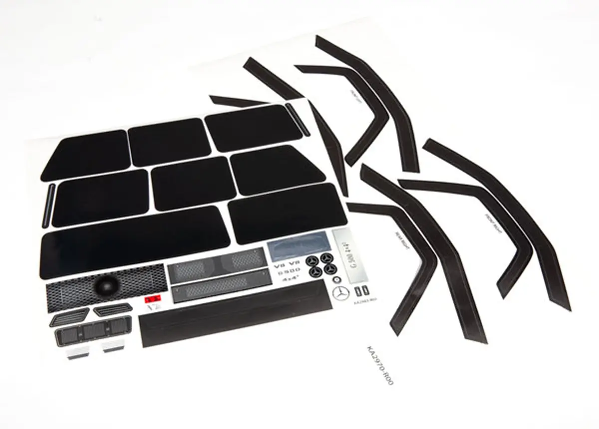 Mercedes-Benz G 500 4X4 Decals 1