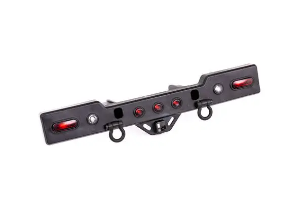 Rear Chrome Bumper, Black 1