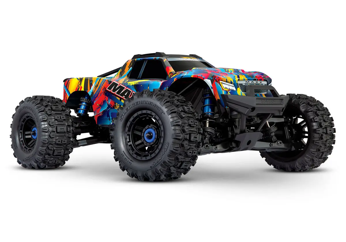 Maxx Vxl Widemaxx 1/10 4X4 Monster Truck Rtr, Rock 'N Roll 1