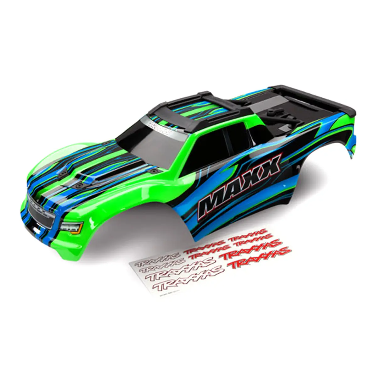 Maxx Body, Painted, Green 1