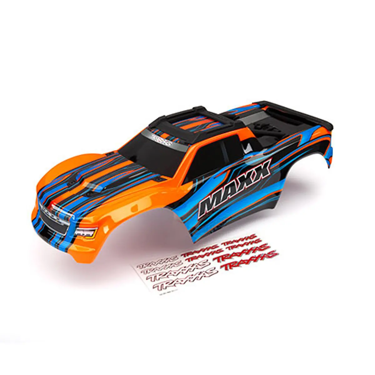 Maxx Body, Painted, Orange 1