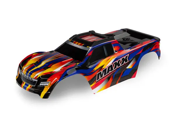 Maxx Body For Extended Chassis, Yellow 1