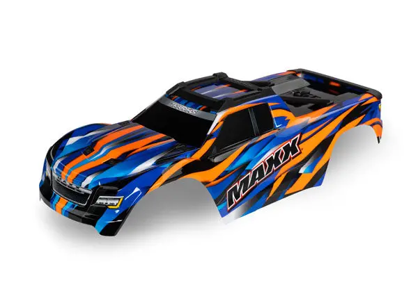 Maxx Body For Extended Chassis, Orange 1