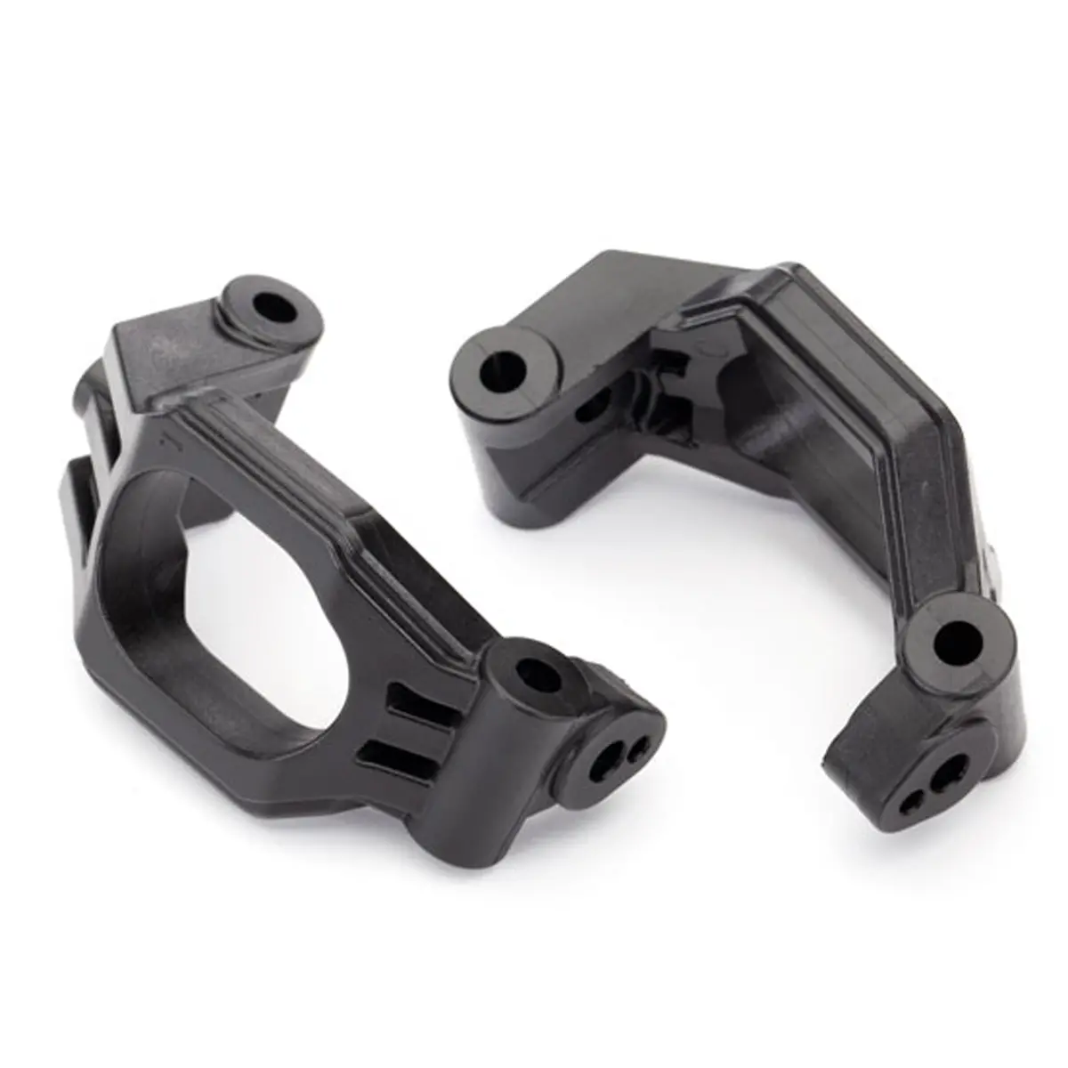 Left & Right Caster Blocks, Black 1