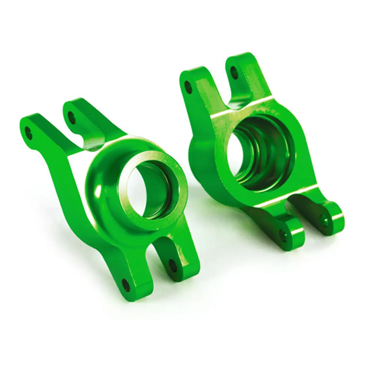 Aluminum Stub Axle Carriers, Green 1