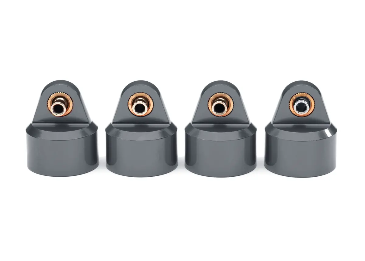 Aluminum Shock Caps, Gray 1