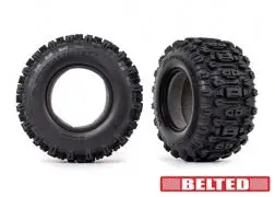 Sledgehammer Belted 2.9/3.8" Pre-Glued Tires & Inserts (2) 1