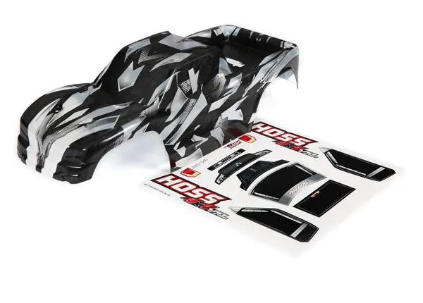 Hoss 4X4 Vxl Body, Unpainted W/ Prographix 1