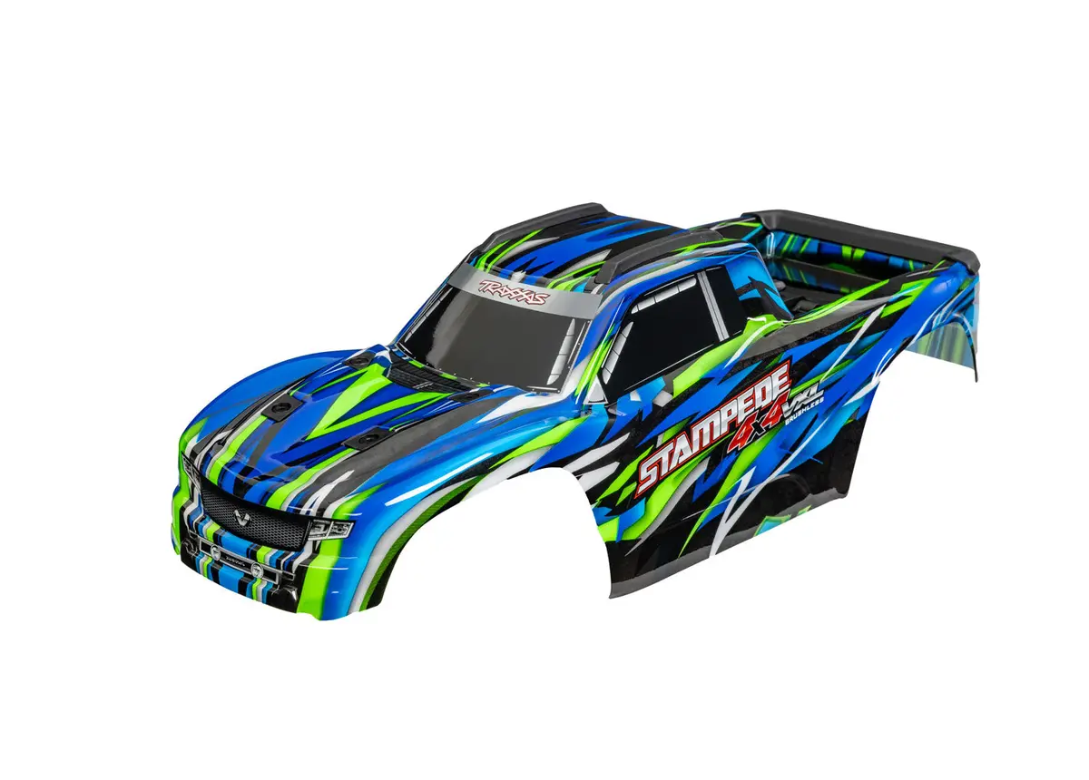 Stampede 4X4 Vxl Body, Green 1