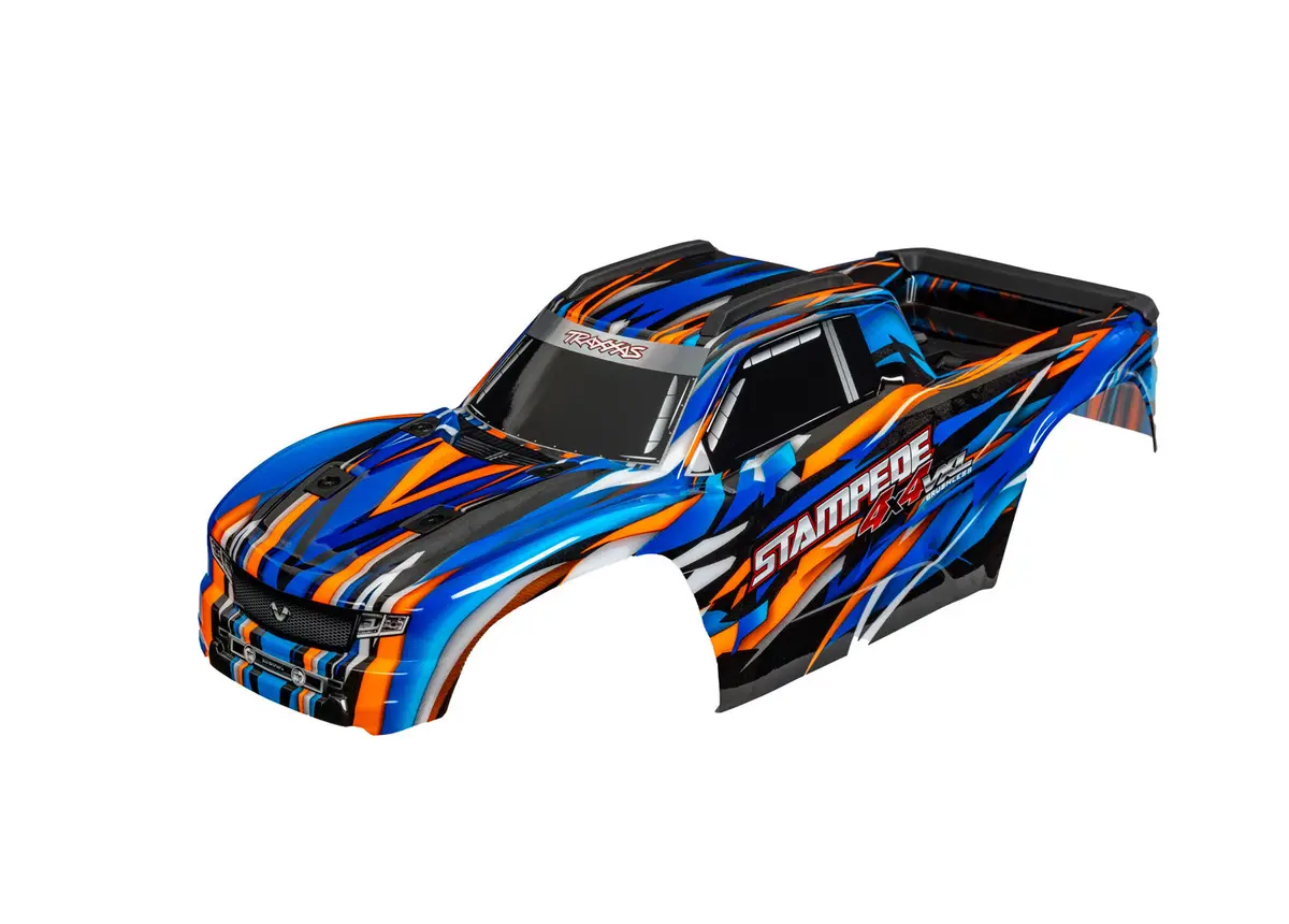 Stampede 4X4 Vxl Body, Orange 1