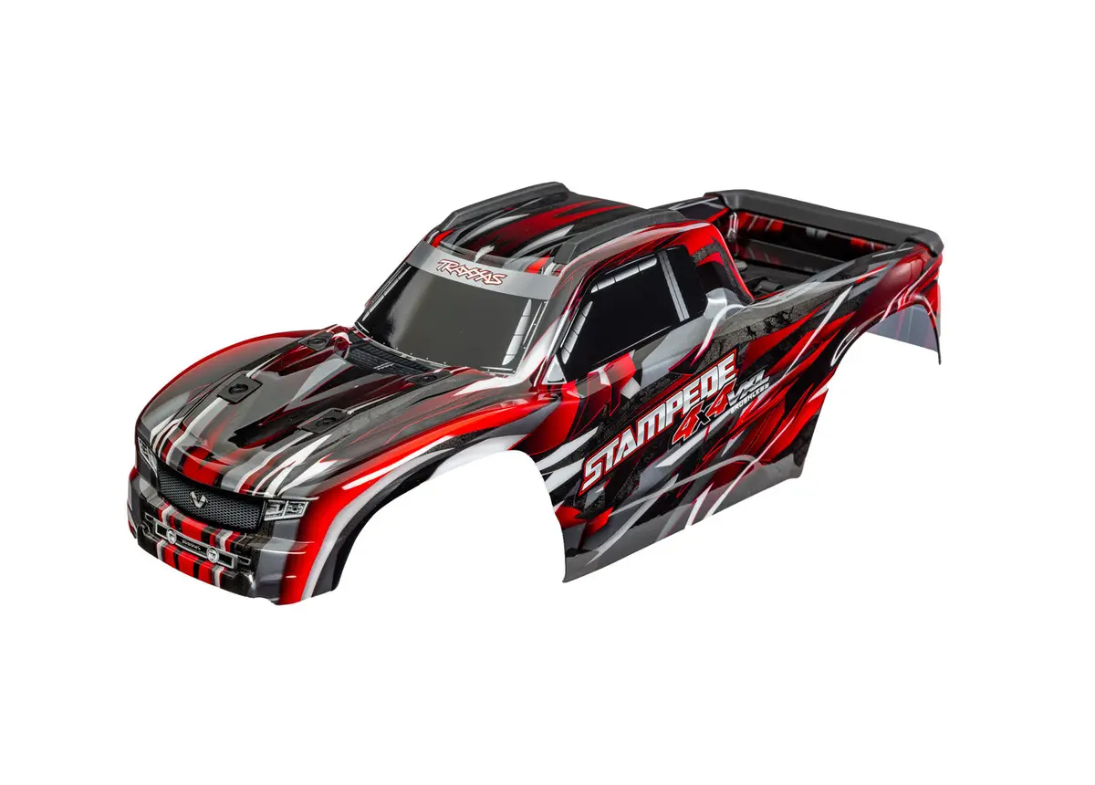 Stampede 4X4 Vxl Body, Red 1