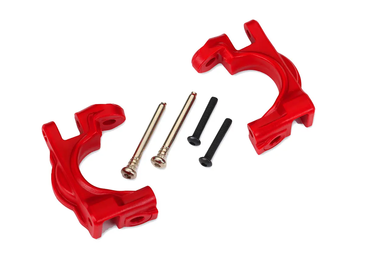 Left And Right Caster Blocks, Red 1