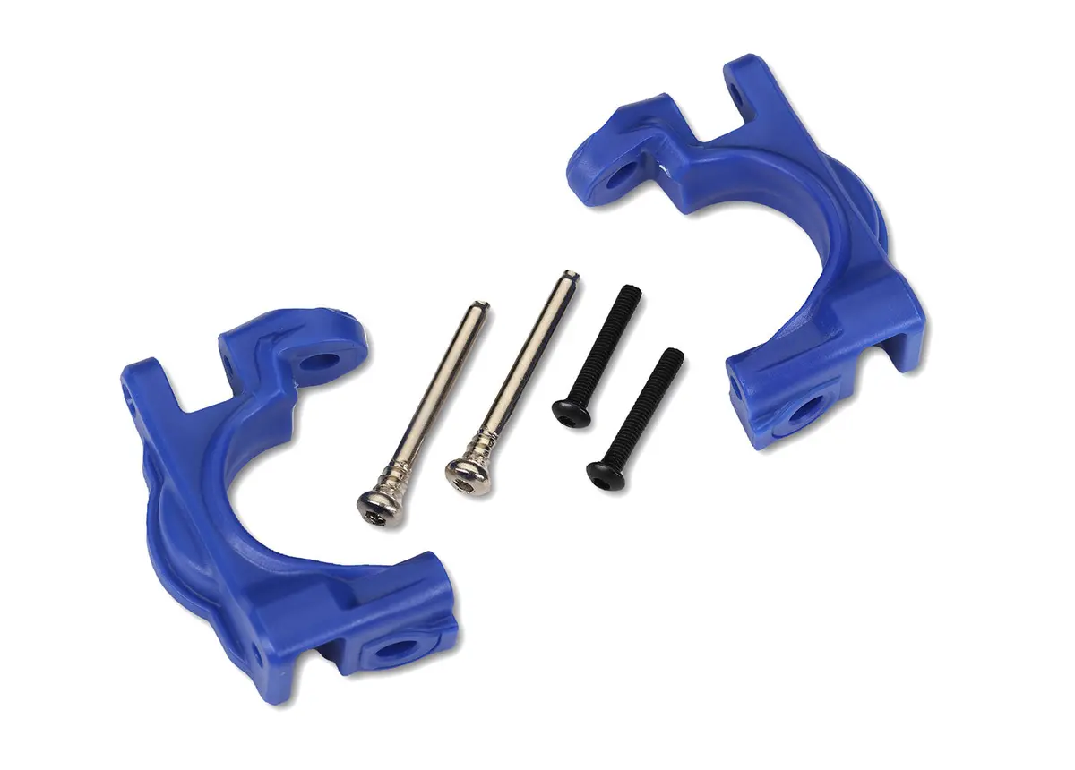 Left And Right Caster Blocks, Blue 1