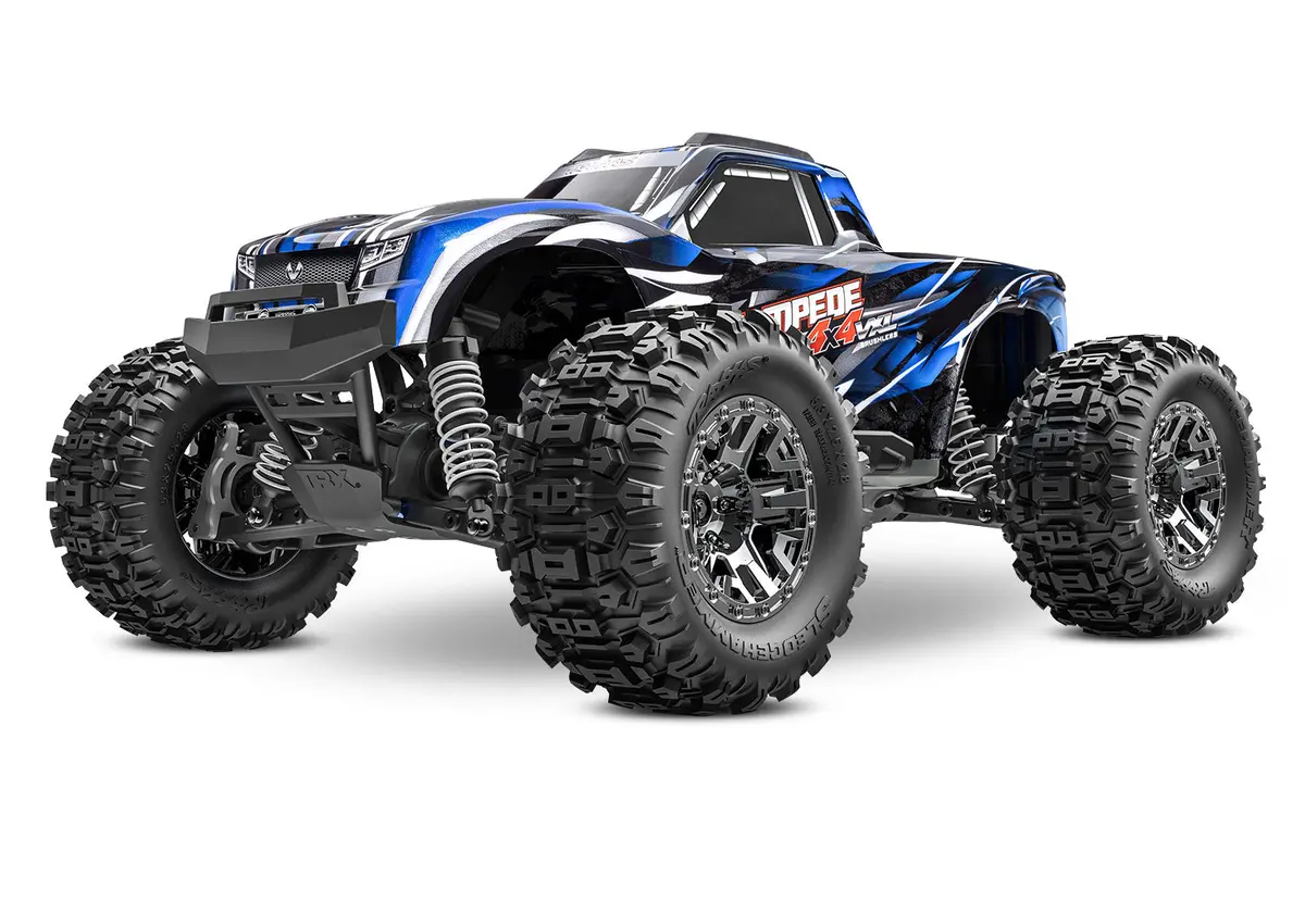 Stampede Vxl 1/10 4X4 Monster Truck Rtr, Blue 1