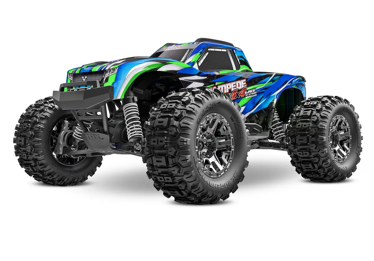 Stampede Vxl 1/10 4X4 Monster Truck Rtr, Green 1