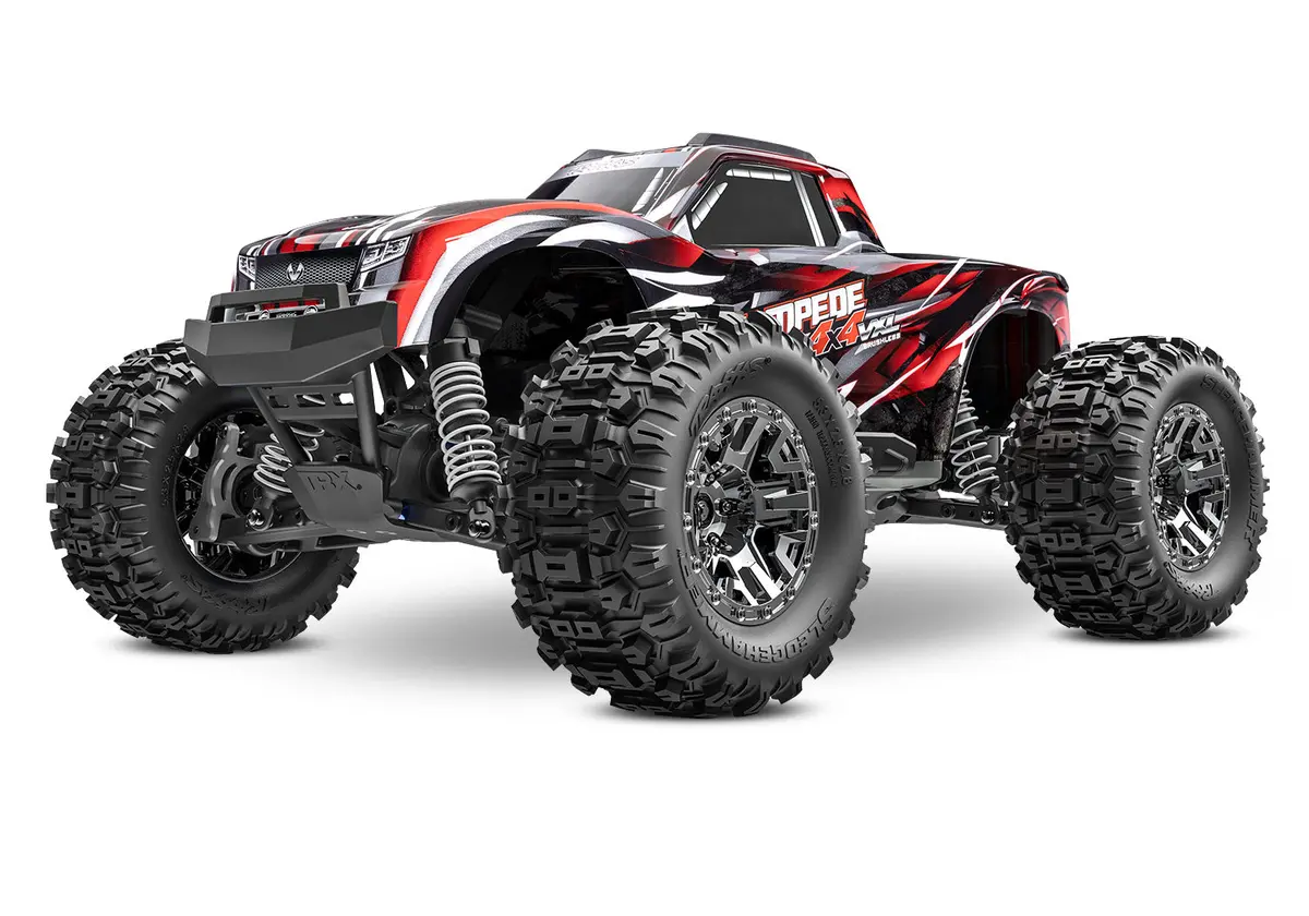 Stampede Vxl 1/10 4X4 Monster Truck Rtr, Red 1