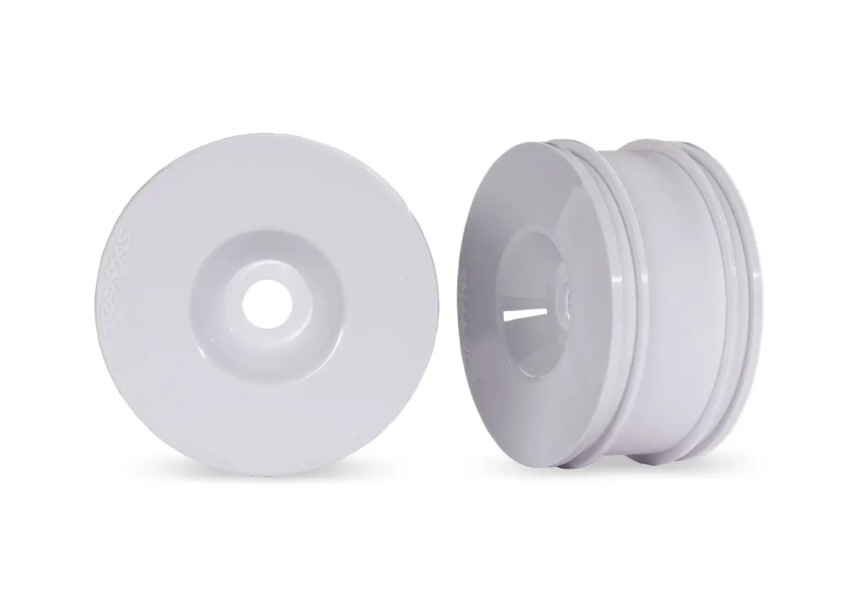 Dished Wheels, 3In, White (2) 1