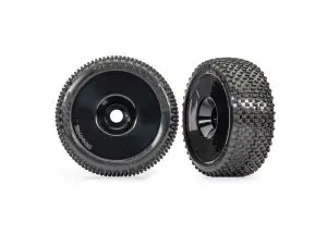 Jato 4X4 Response Pro Low-Profile Pre-Glued Tires, Black (2) 1